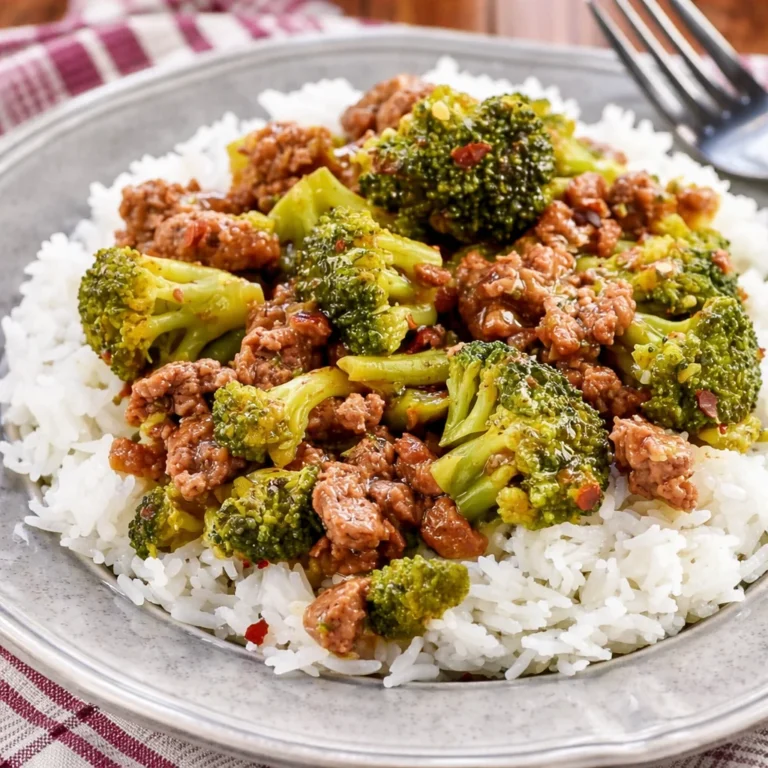 A quick ground beef meal cooked in one pan with fresh ingredients and spices.