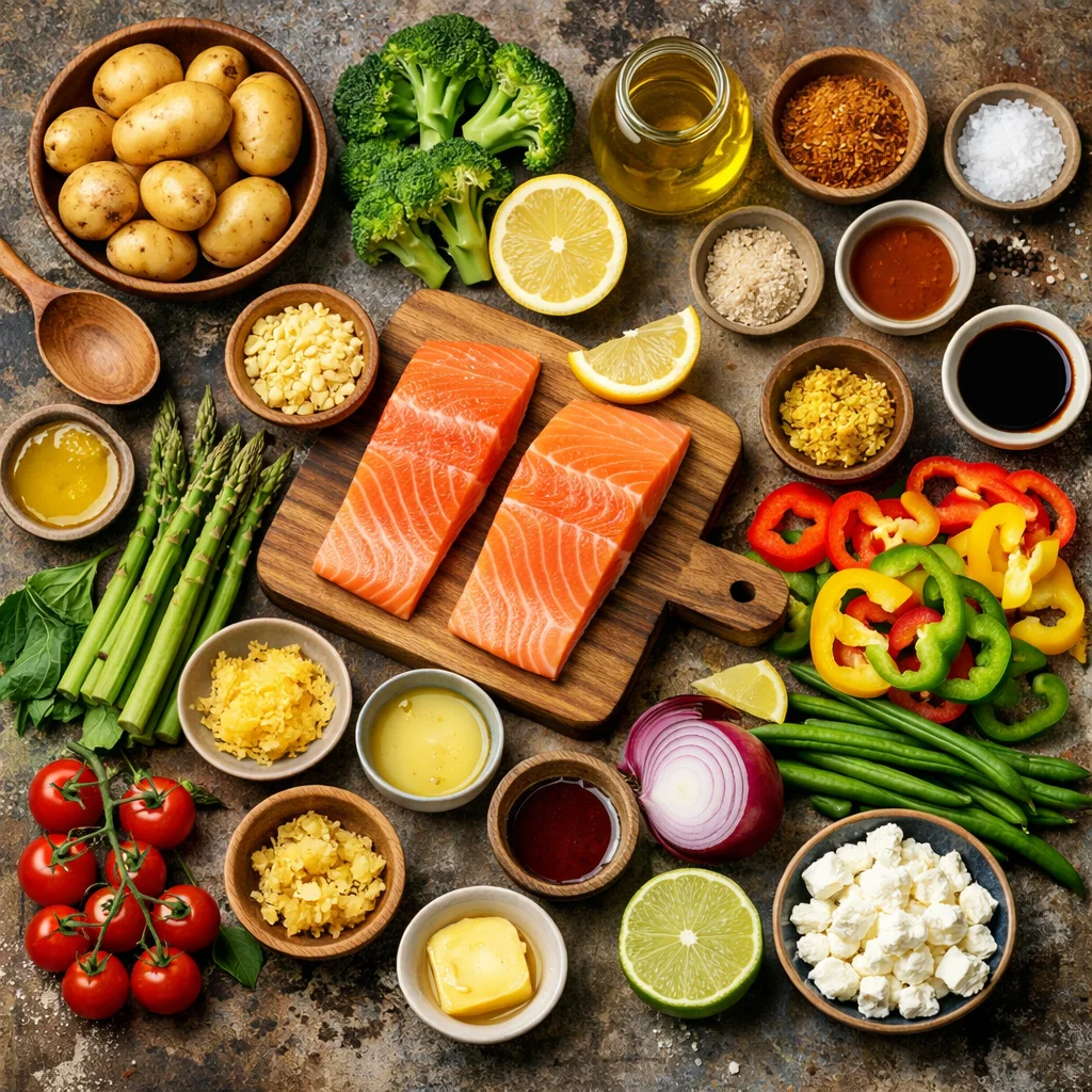 sheet pan salmon recipes