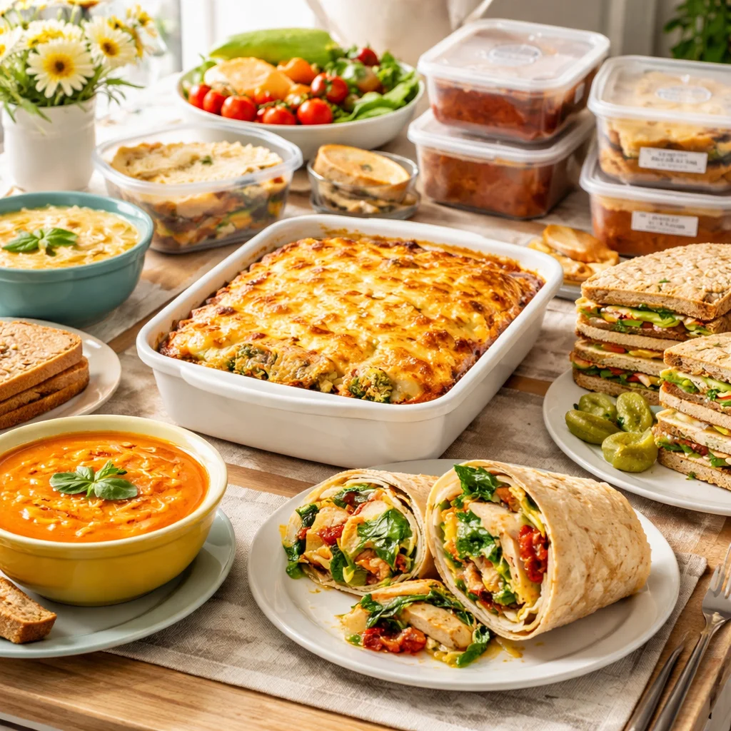 Easy & Delicious Freezer Meals for New Moms to Save Time