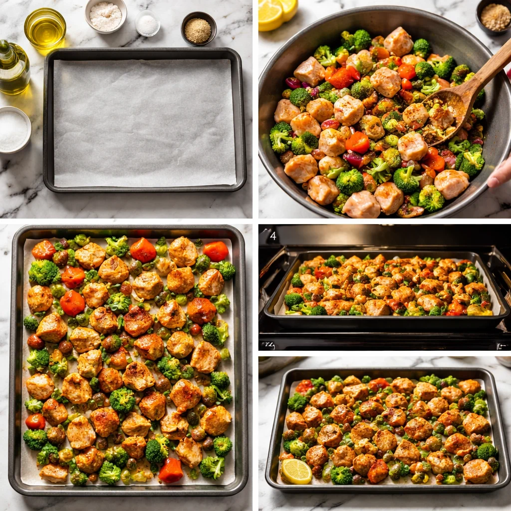 One-Pan Delight: Sheet Pan Chicken and Vegetables Made Easy