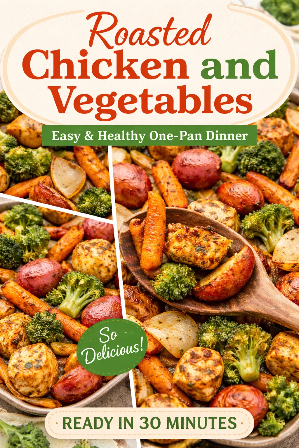 sheet pan chicken and vegetables