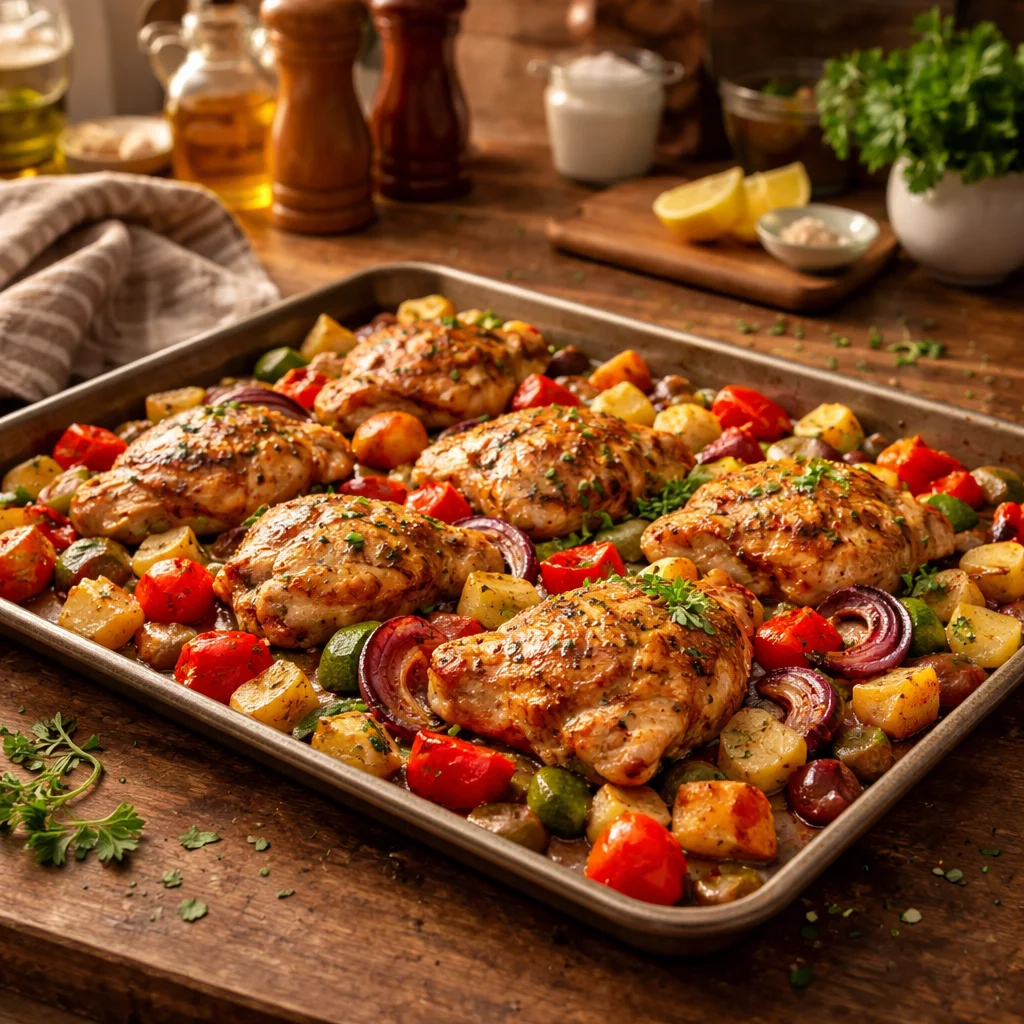 easy sheet pan dinners