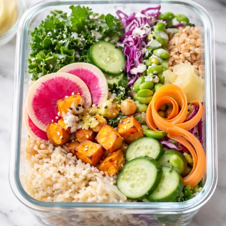 Healthy make ahead lunches ready for the week, easy meal prep ideas.