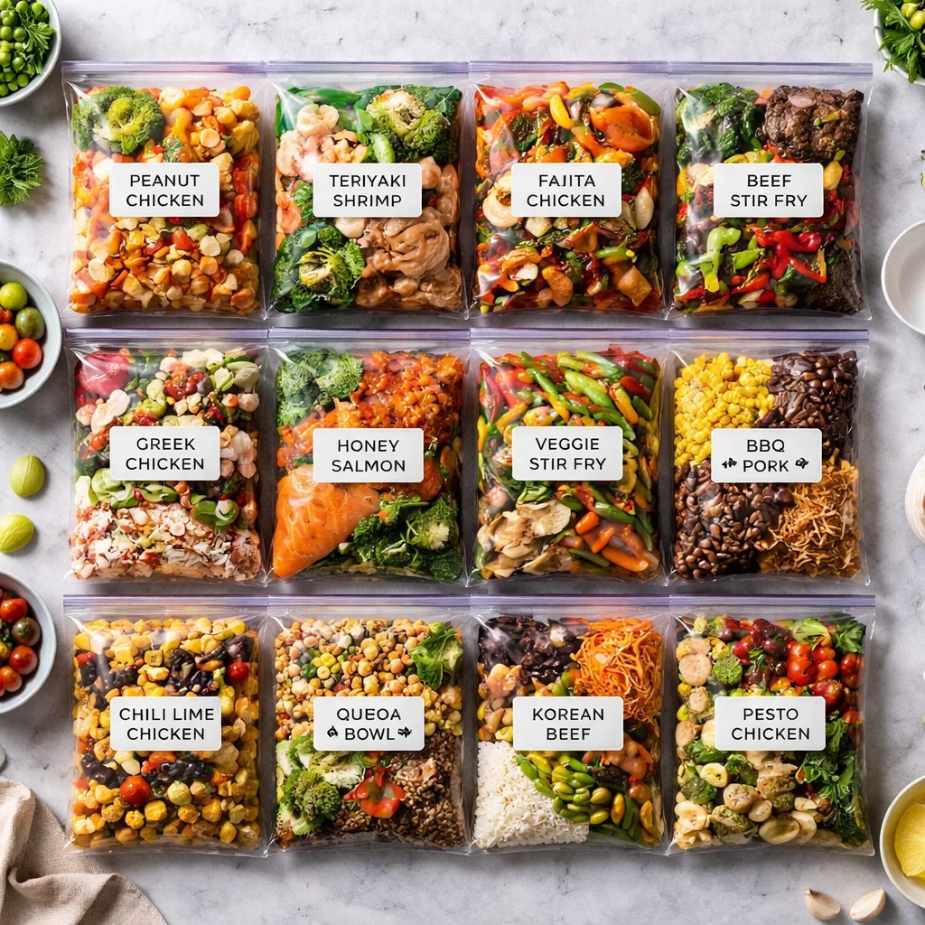 Tasty Tricks for Easy Freezer Meal Prep That Save You Time