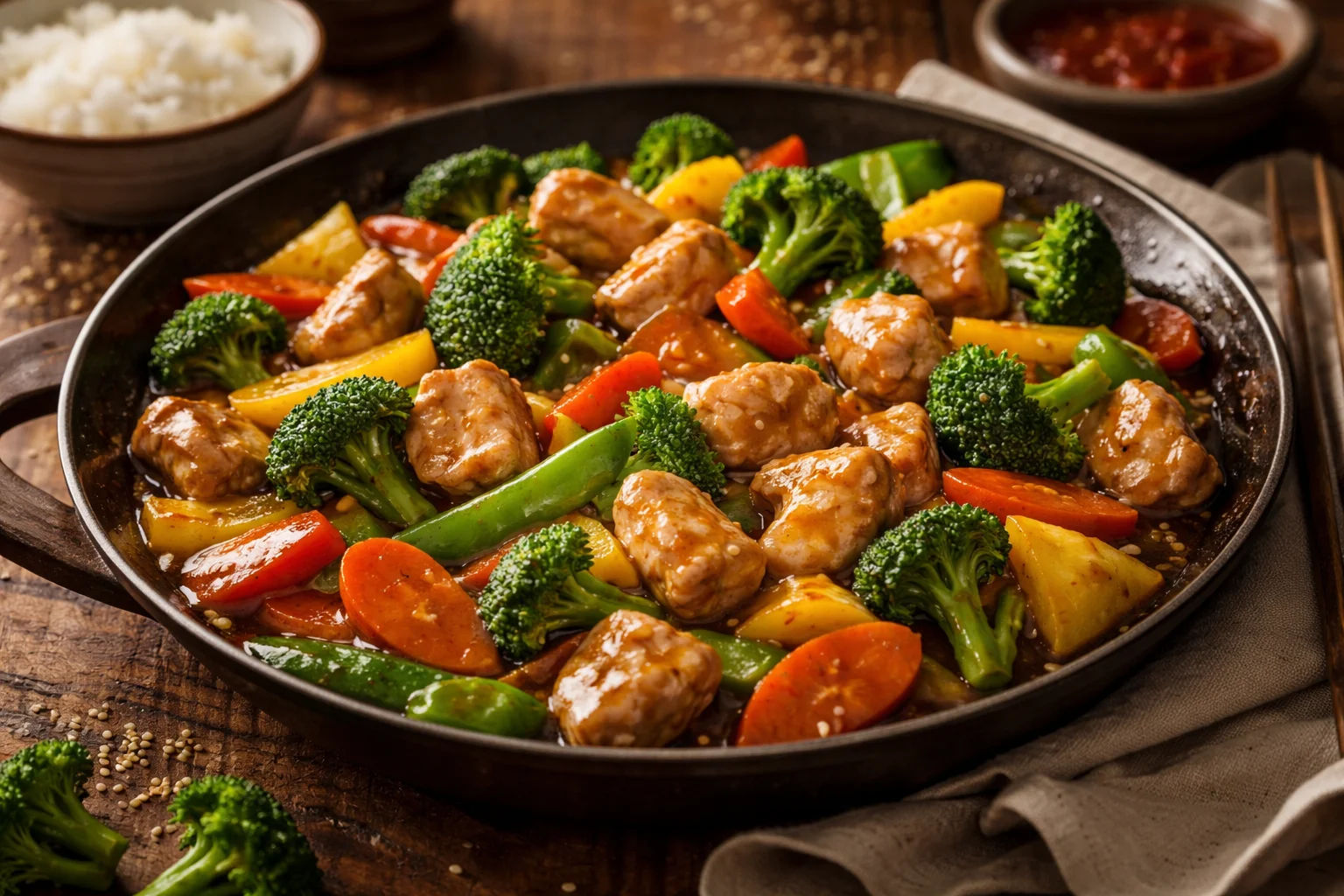 one pot stir fry