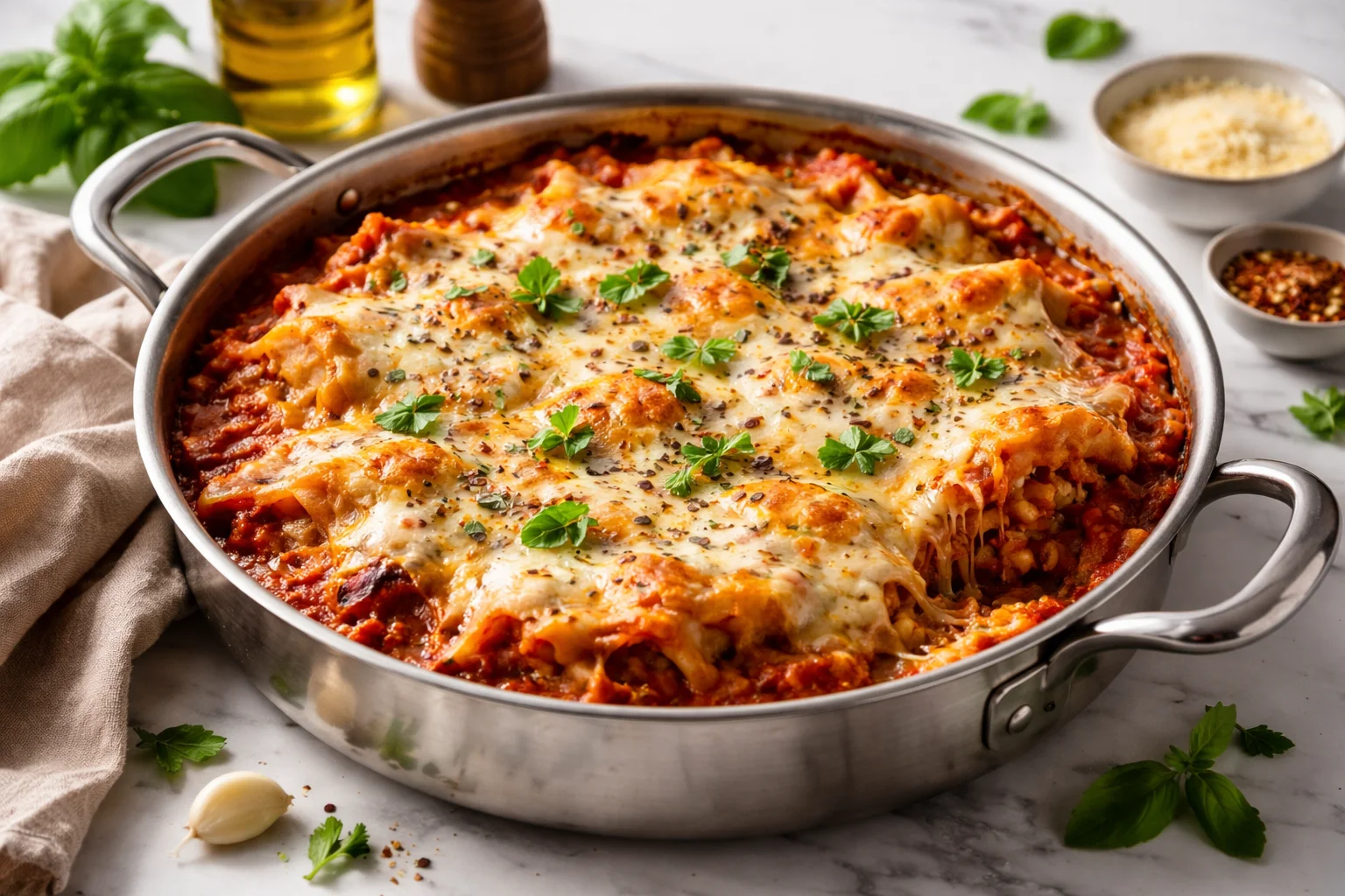 skillet lasagna