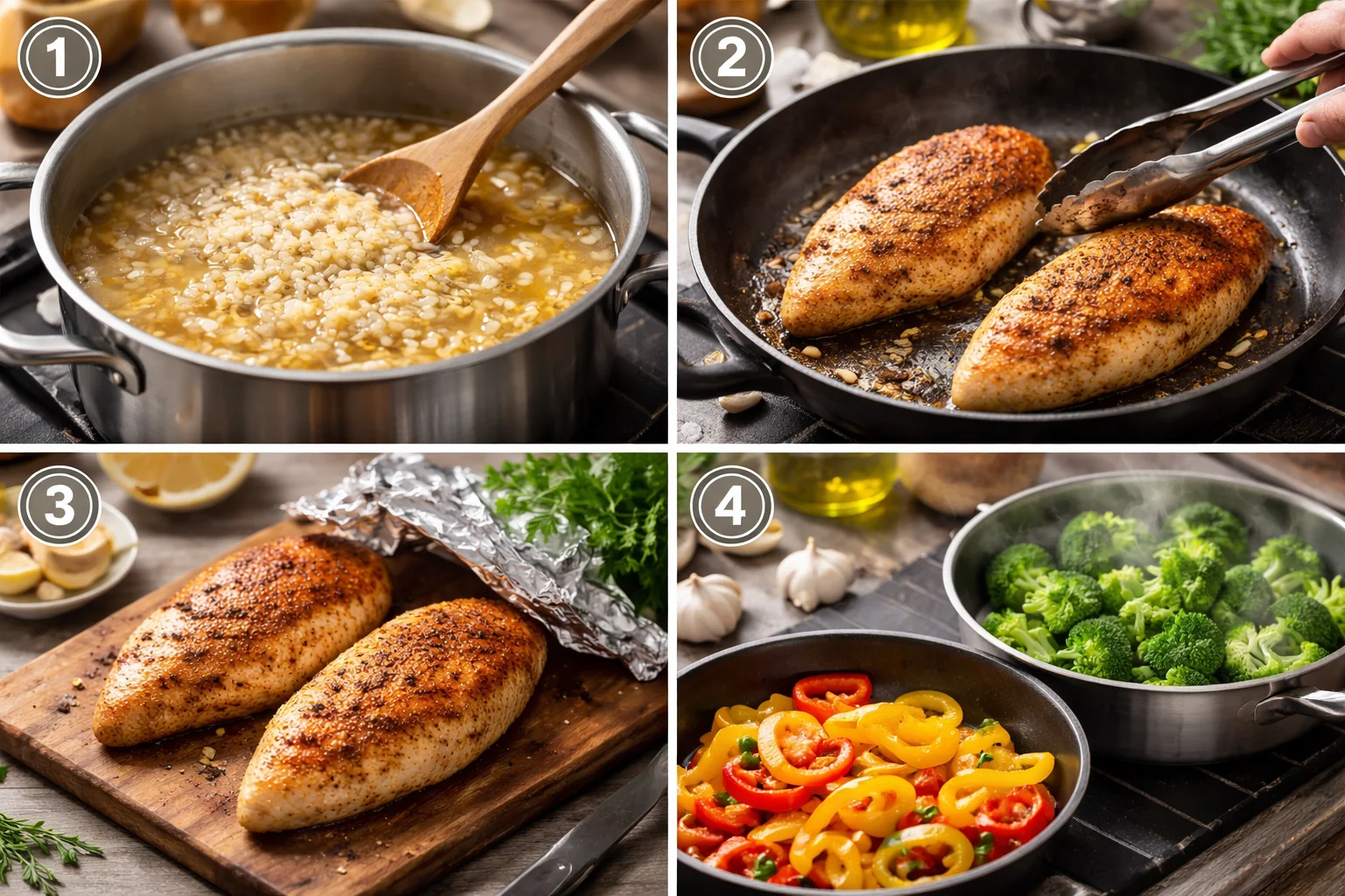 meal prep chicken and rice