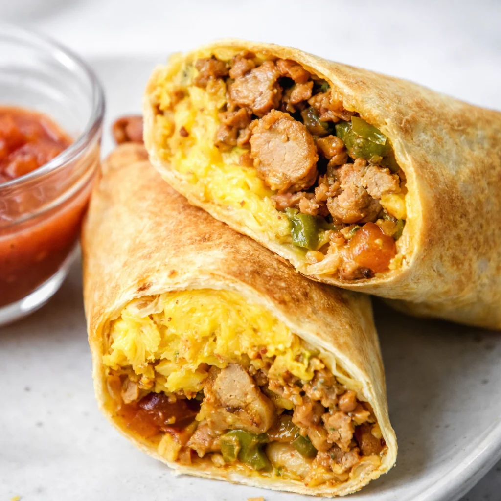 Savory Prep Ahead Breakfast Burritos for Busy Mornings