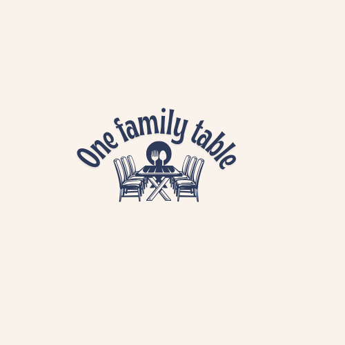 One Family Table logo – home cook recipes for busy families